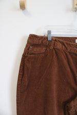CJ Banks Brown Corduroy Pants | 18W