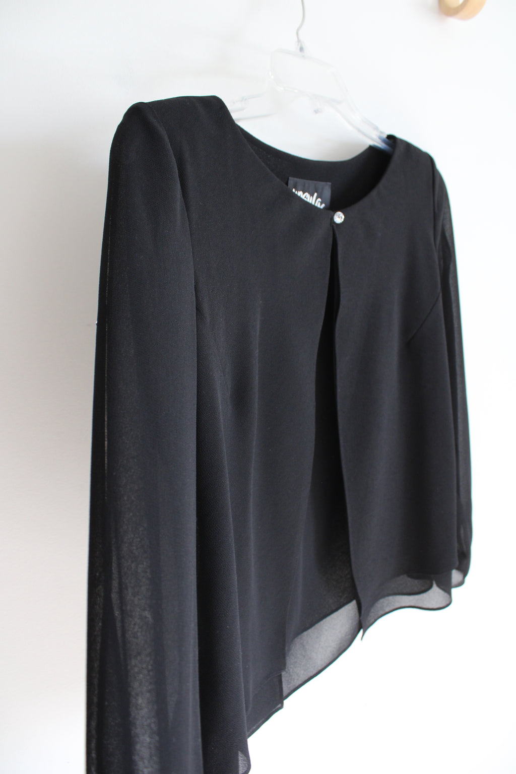 Ursula Black Sheer Cardigan | 10