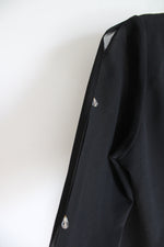 Ursula Black Sheer Cardigan | 10