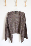 Lane Bryant Purple & Green Metallic Cardigan | 18/20