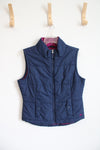 Aeropostale Navy Puffer Vest | M
