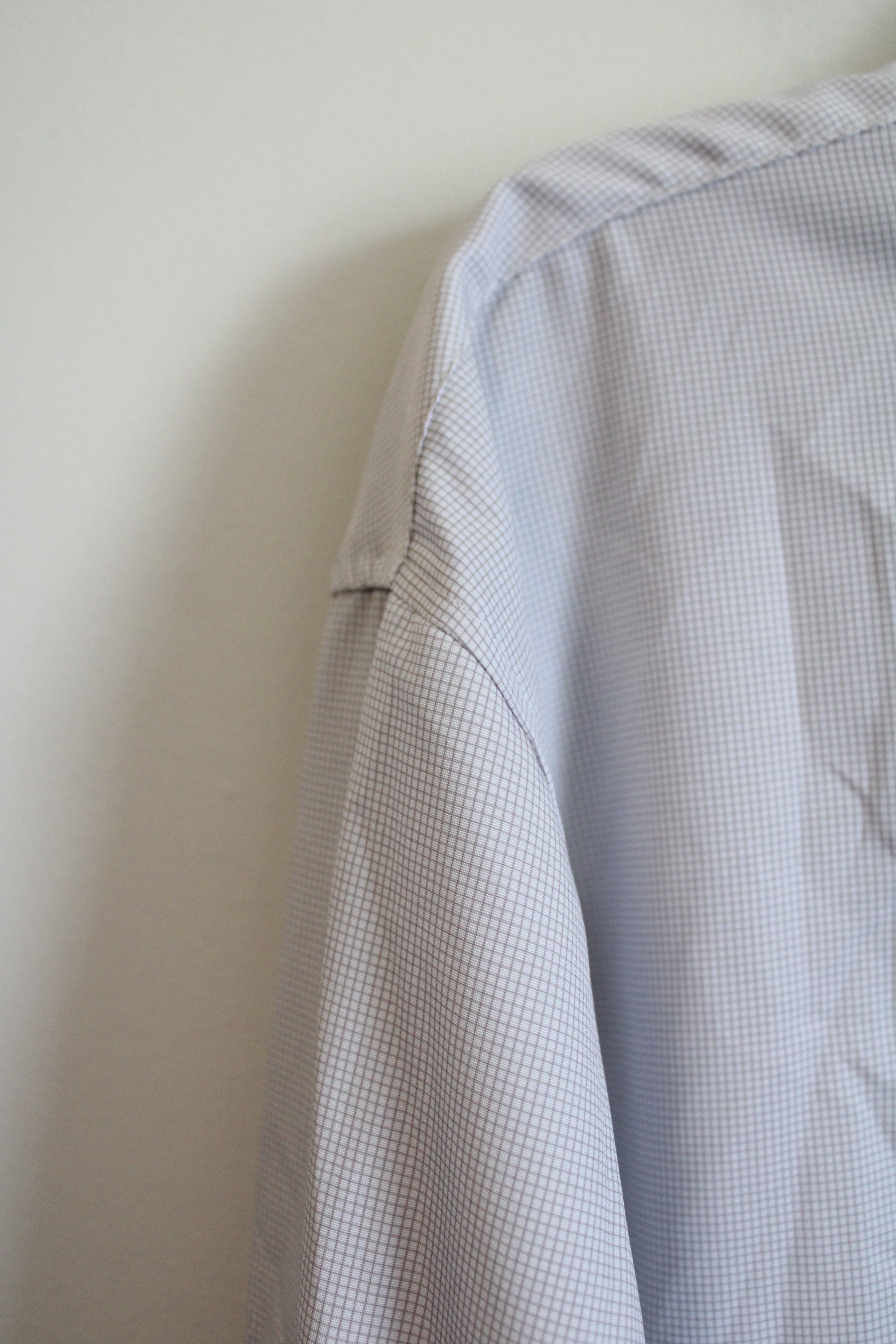 NEW Tom Baine Performance Collection Regular Fit Tan White Button Down Shirt | 2XL 18-18 1/2 34/35 (Copy)