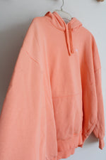 Under Armour Orange Fleece Lined Hoodie | L
