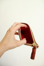 Dooney & Bourke Logo Jacquard Zip Coin Purse Wallet