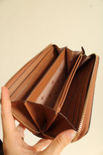 Kate Spade Brown Pebble Leather Wallet