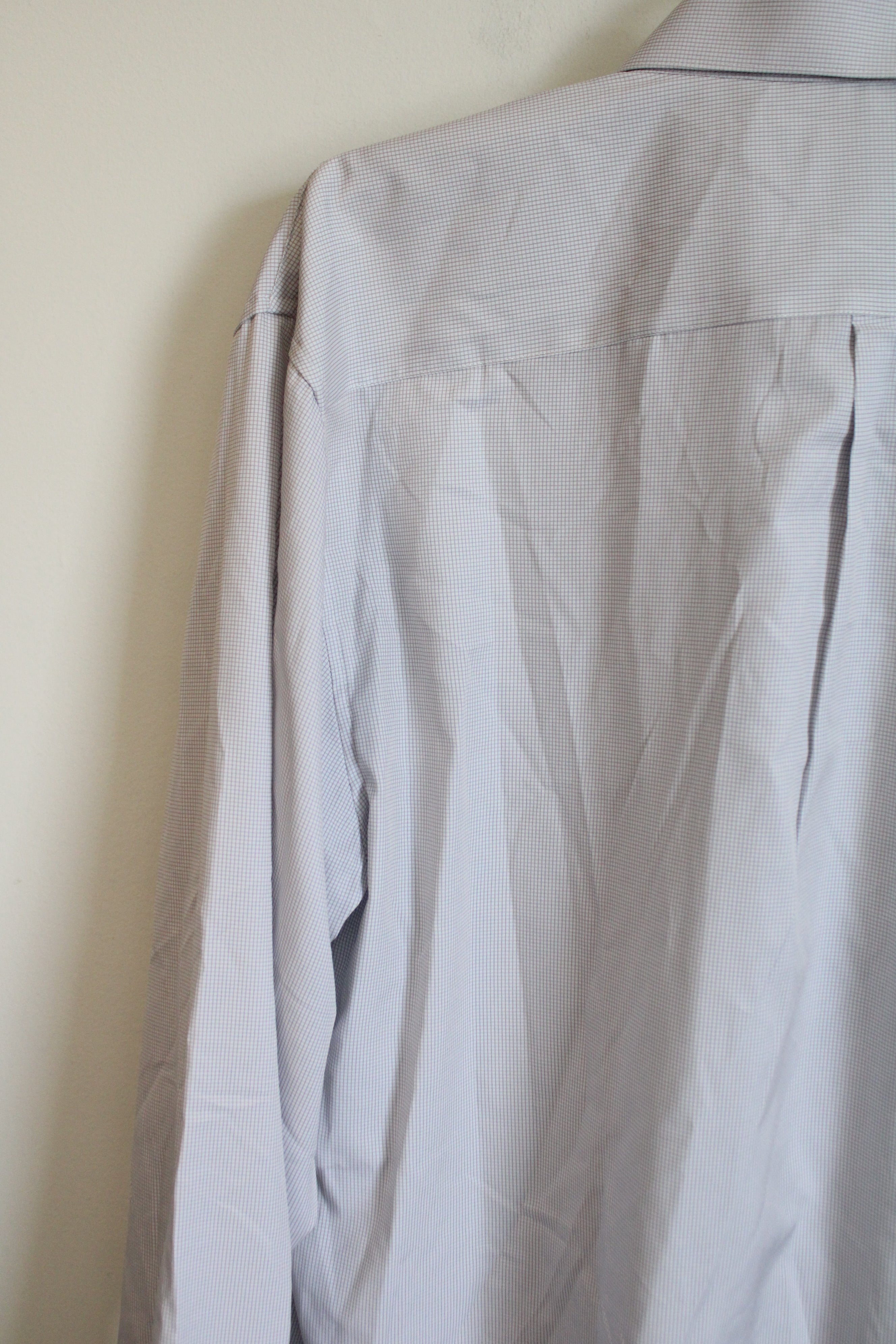 NEW Tom Baine Performance Collection Regular Fit Tan White Button Down Shirt | 2XL 18-18 1/2 34/35 (Copy)