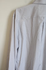 NEW Tom Baine Performance Collection Regular Fit Tan White Button Down Shirt | 2XL 18-18 1/2 34/35 (Copy)