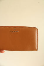 Kate Spade Brown Pebble Leather Wallet