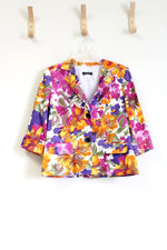Notations Floral Blazer | M