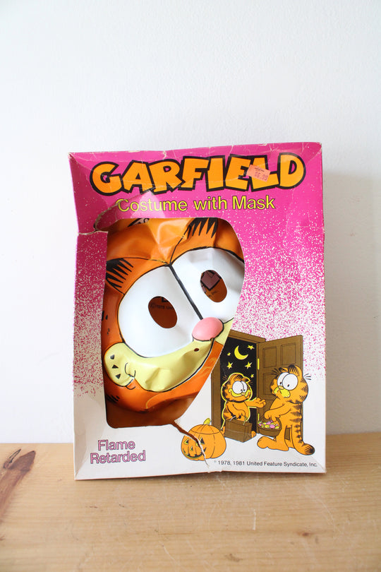 Vintage Garfield Costume & Mask
