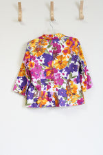 Notations Floral Blazer | M