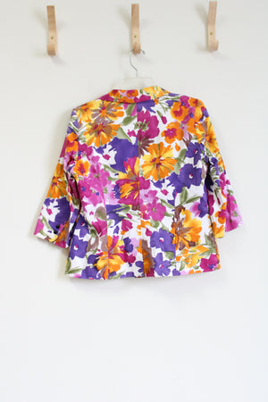 Notations Floral Blazer | M