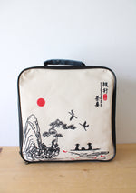 Asian Pottery Traveling Tea Set