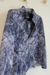 Damee, Inc. Blue & White Mesh 2-Piece Top & Jacket Set | XL