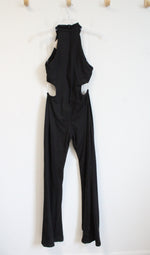 NEW Tresser Black Knit Cutout Jumpsuit | L