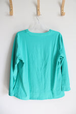 Appleseed's Teal Cardigan | XL Petite