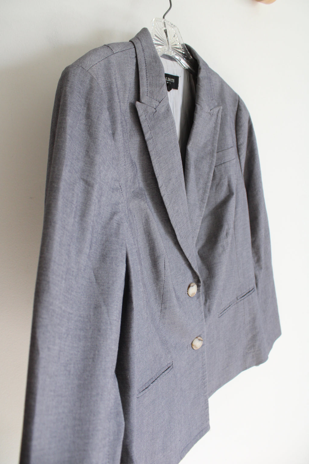 Talbots Gray Blazer | 10 Petite