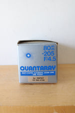 Quantaray 80-250mm Multi-Coated Automatic Zoom Lens One Touch