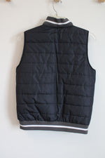 Izod Navy Blue Puffer Vest | S
