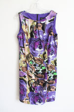 Connected Apparel Purple Floral Dress | 14