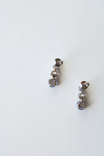 Sterling Silver Amethyst Stud Earrings