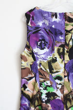 Connected Apparel Purple Floral Dress | 14