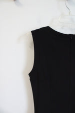 Frank Lyman Black Silver Embellished Sheath Dress | 8