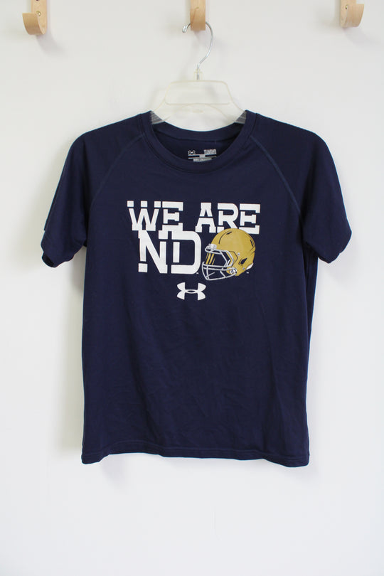 Under Armour HeatGear Loose Fit We Are ND Shirt | Youth L (14/16)