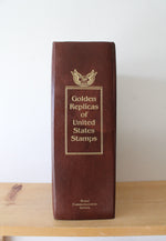 Golden Replicas Of United States Stamps 22kt Gold Album | 77 Stamps