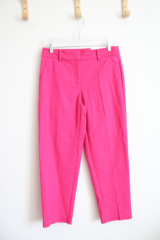 NEW LOFT The Riviera Slim Hot Pink Pants | 2 Curvy