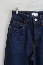 H&M Dark Wash Mom Jeans | 2