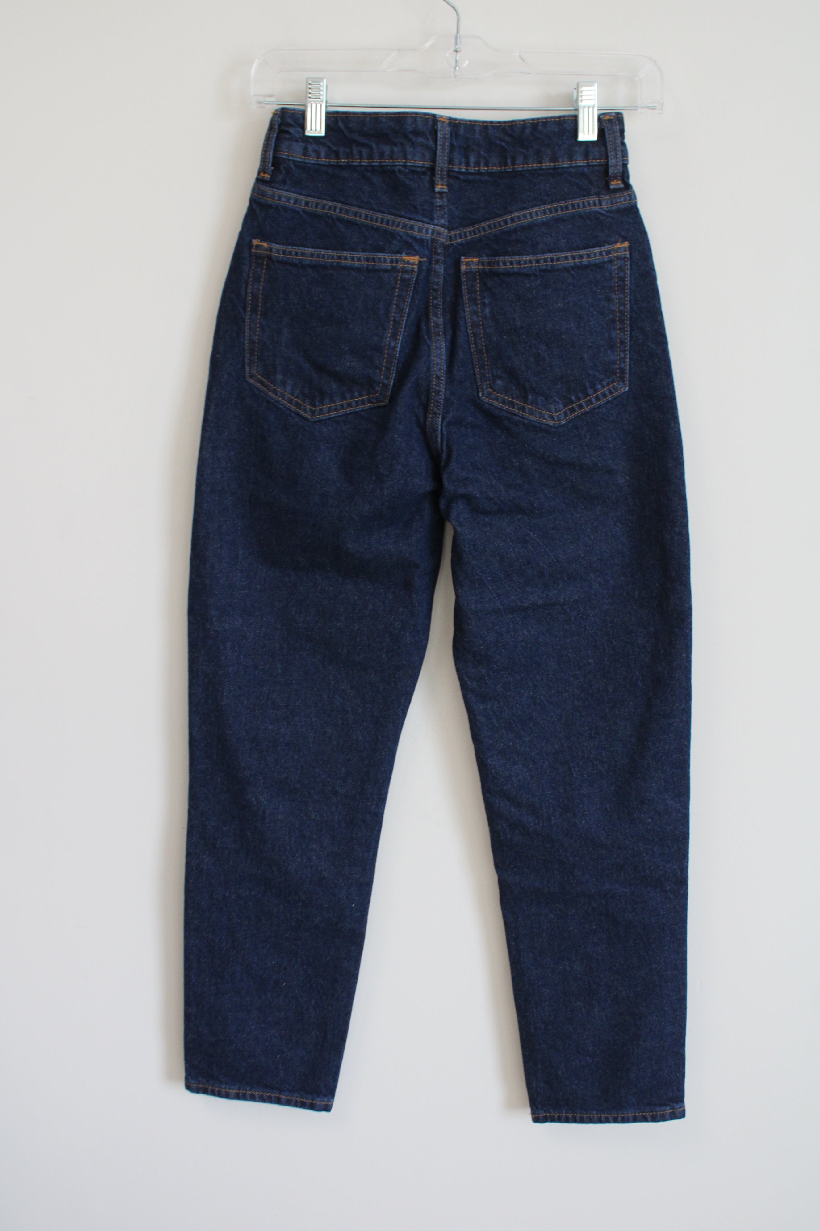 H&M Dark Wash Mom Jeans | 2