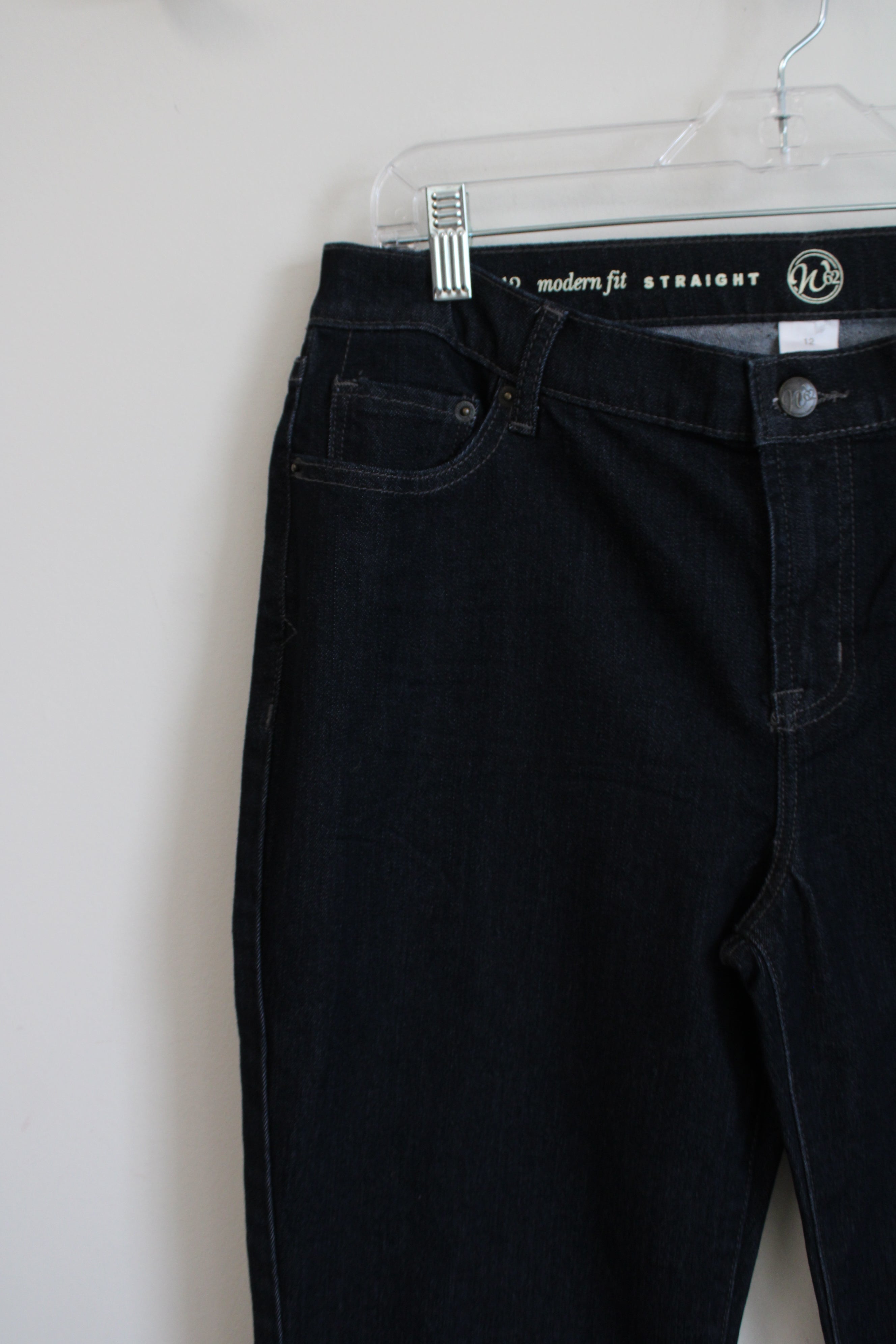 NEW Westport 1962 Dark Wash Modern Fit Straight Jeans | 12