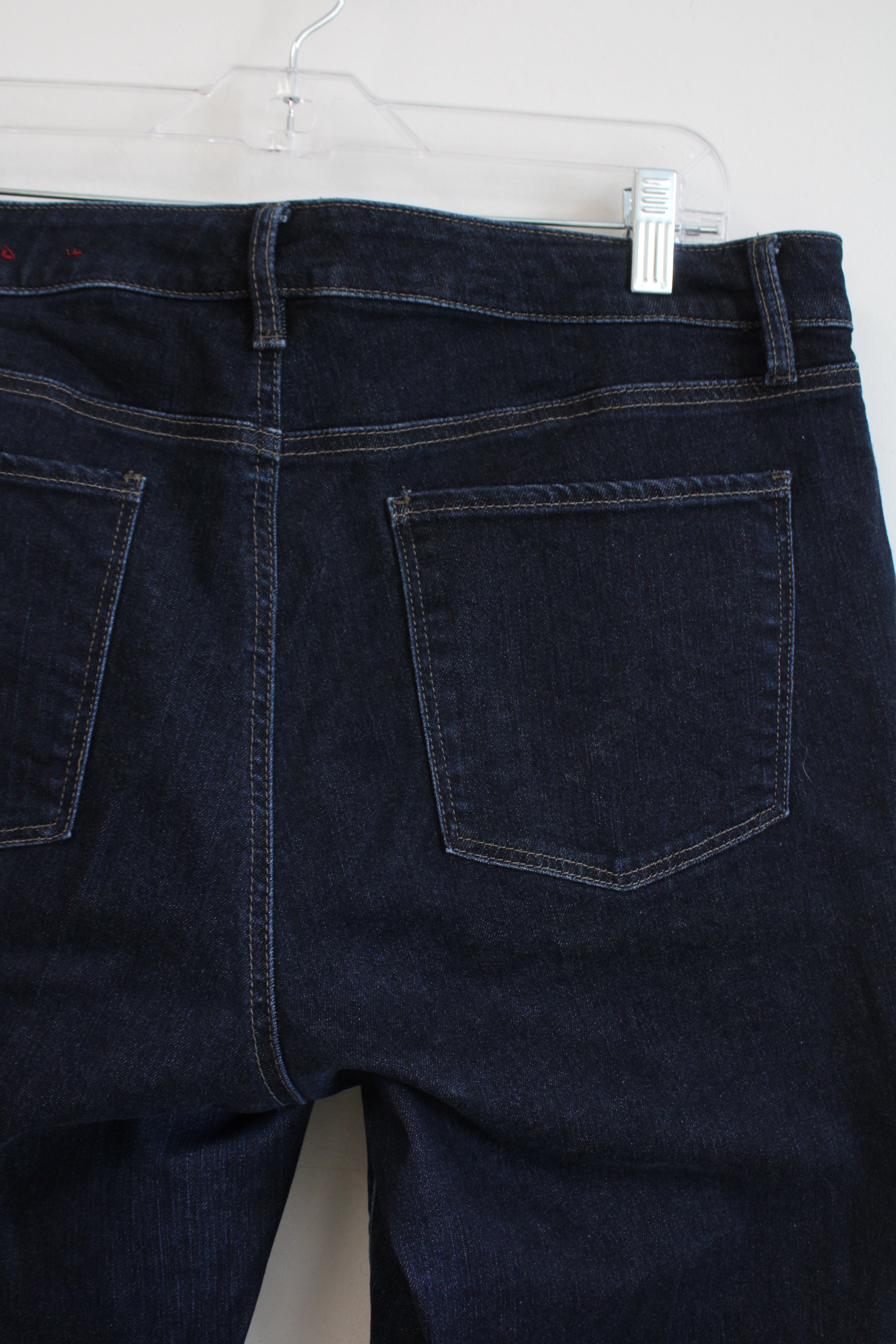 Talbots Slim Ankle Curvy Dark Wash Jeans | 12