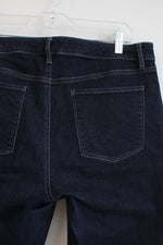 Talbots Slim Ankle Curvy Dark Wash Jeans | 12