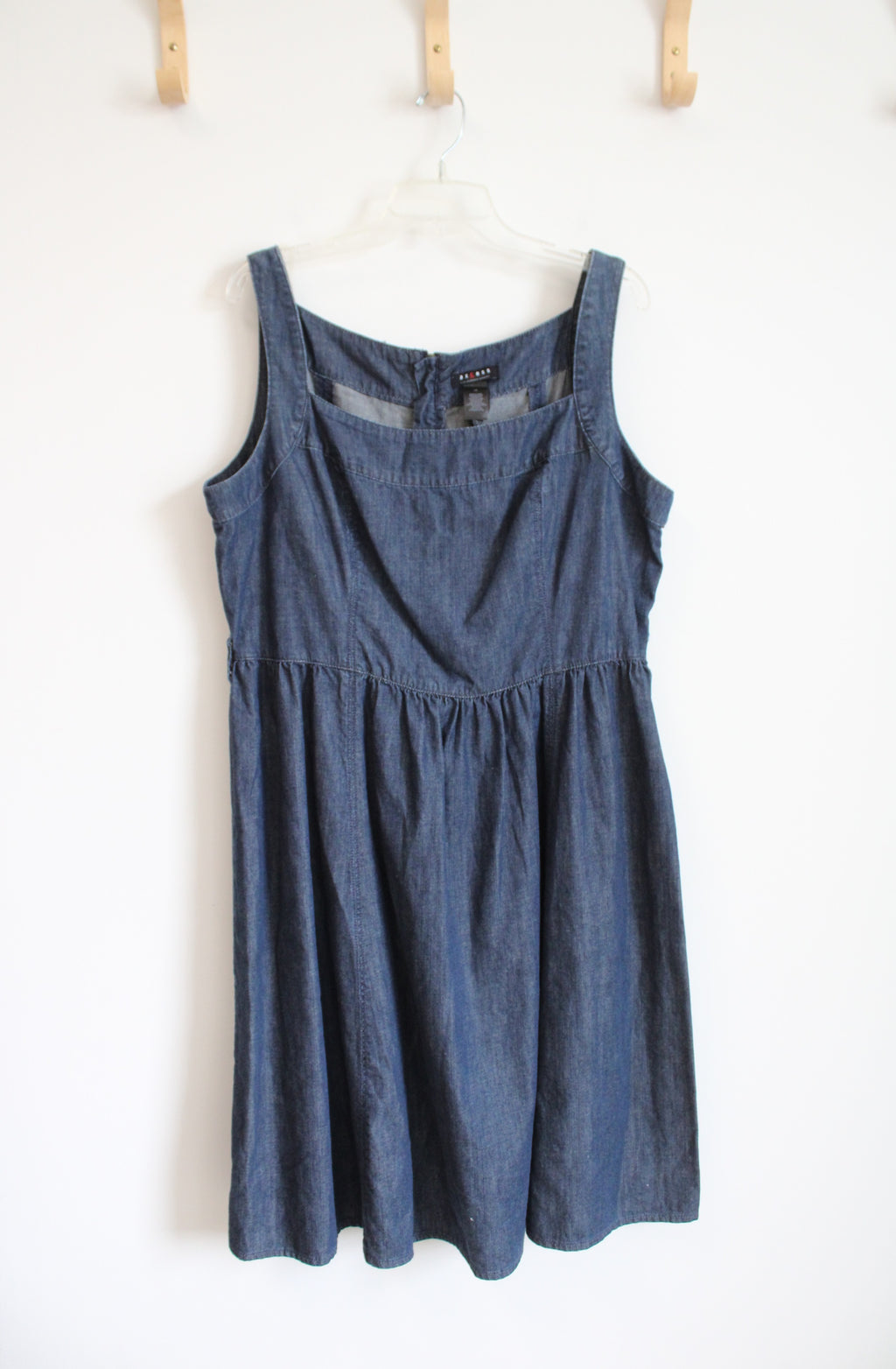Axcess Dark Blue Denim Sleeveless Dress | 16