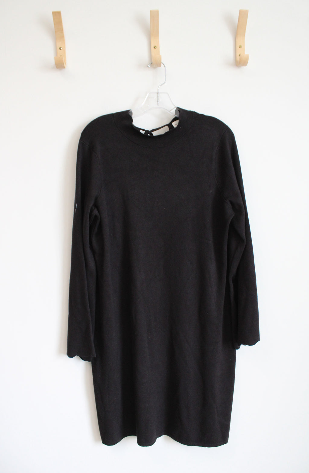 NEW Free Assembly Long Sleeved Black Sweater Dress | XL