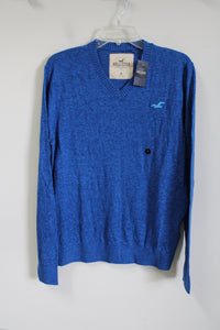 NEW Hollister Blue Knit Sweater | M