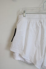 NEW 90 Degree By Reflex White Athletic Shorts | XL