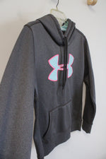 Under Armour Fleece Lined Gray Hoodie | M