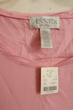 NEW Casual Corner Annex Pink Bow T-shirt | L