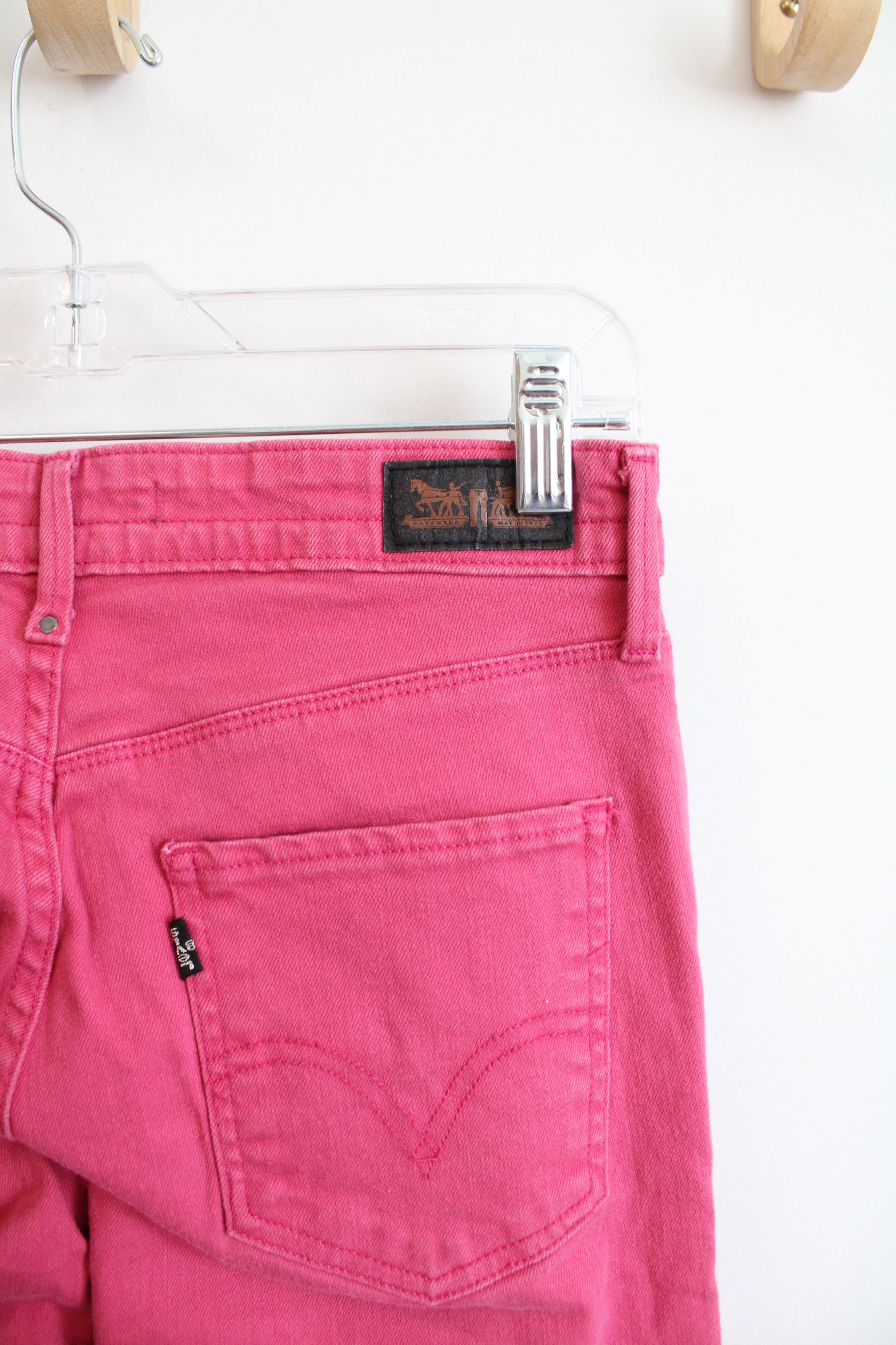 Levi's Mid Rise Skinny Pink Jeans | 4
