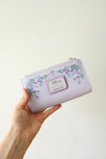 Disney Loungefly Minnie Mouse Wisteria Ears Floral Wallet