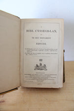 1804 Y Bible Cyssegr-Lan Welsh Bible