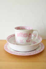 Queen's Vintage "A Gift For A Girl" Plate Bowl & Mug Set