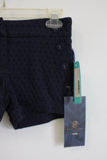 NEW Boomboom Jeans Navy Blue Stretch Sailor Shorts | 0/25