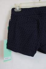 NEW Boomboom Jeans Navy Blue Stretch Sailor Shorts | 0/25