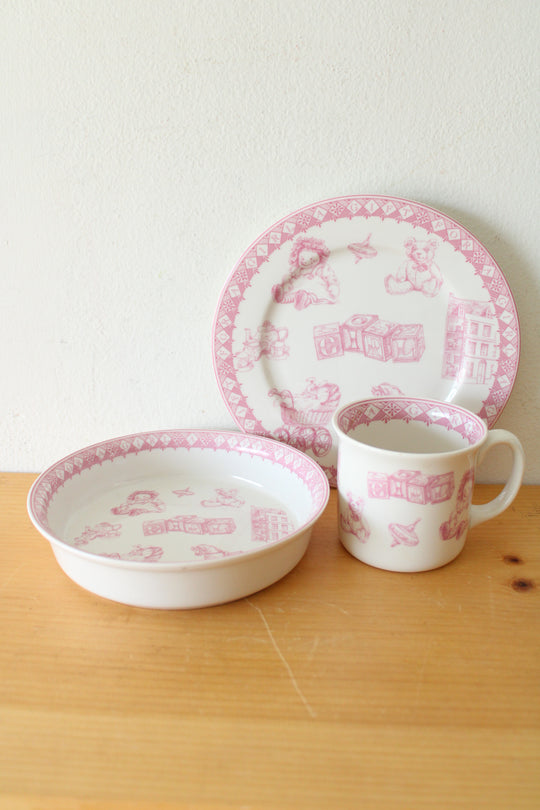 Queen's Vintage "A Gift For A Girl" Plate Bowl & Mug Set