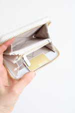 NEW MICHAEL Michael Kors Barbara Optic White Coin Card Case