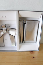 NEW Nine West Silver Card Case & Bow Dangle Keychain Accessory